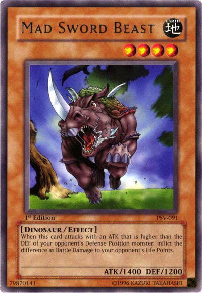 Mad Sword Beast [PSV-091] Rare | Rock City Comics