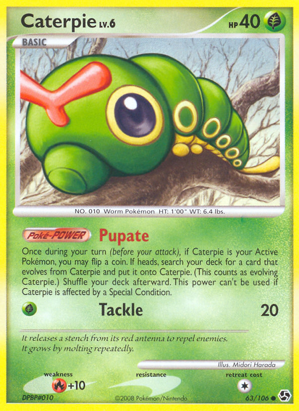 Caterpie (63/106) [Diamond & Pearl: Great Encounters] | Rock City Comics