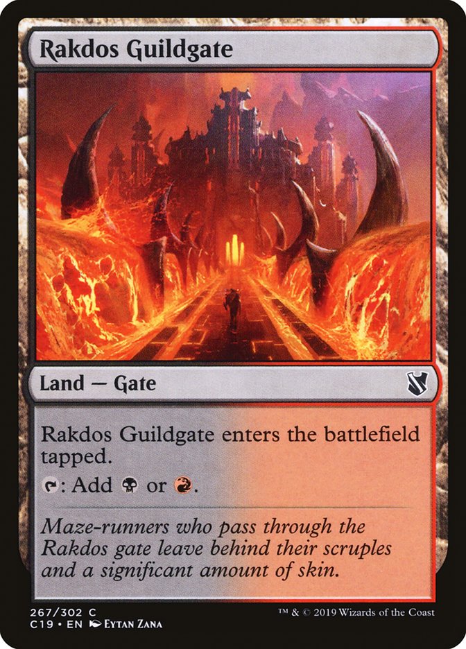 Rakdos Guildgate [Commander 2019] | Rock City Comics