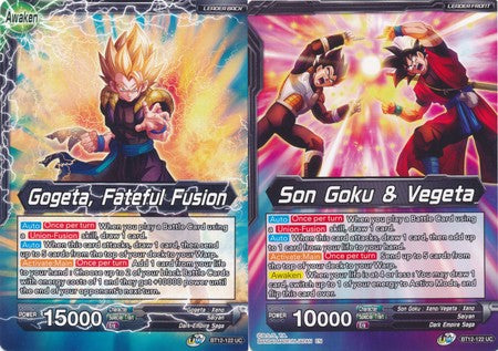 Son Goku & Vegeta // Gogeta, Fateful Fusion [BT12-122] | Rock City Comics