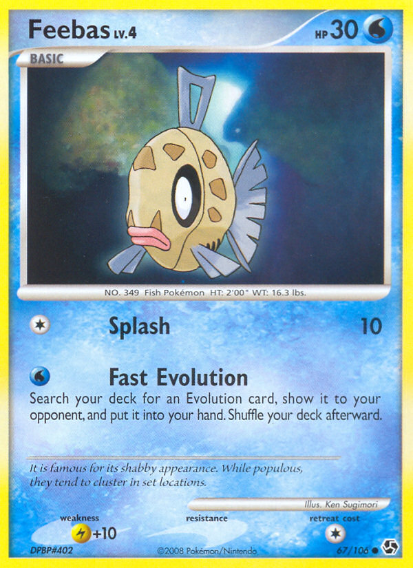 Feebas (67/106) [Diamond & Pearl: Great Encounters] | Rock City Comics