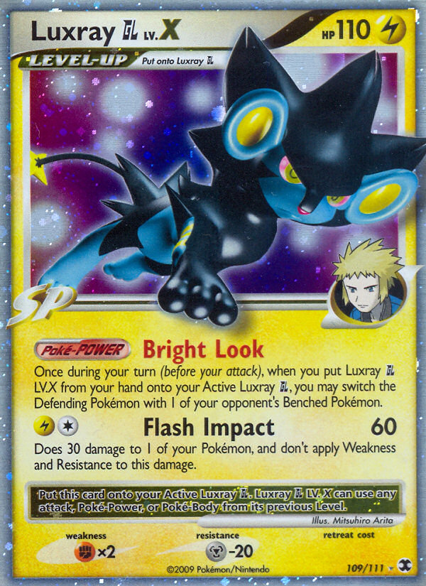 Luxray GL LV.X (109/111) [Platinum: Rising Rivals] | Rock City Comics