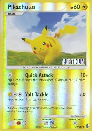 Pikachu (70/100) [Burger King Promos: 2009 Collection] | Rock City Comics