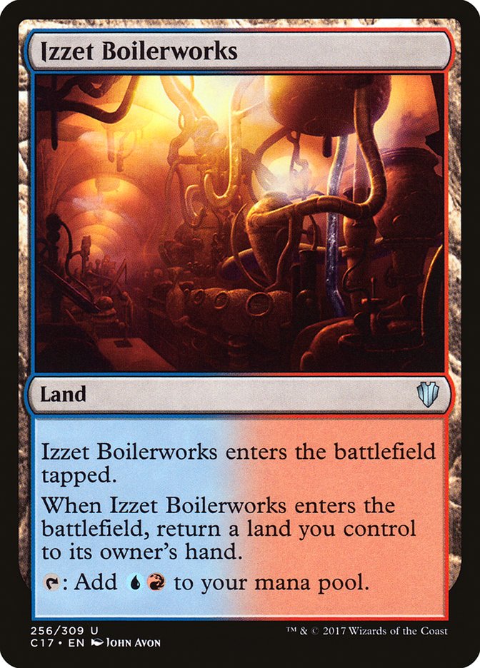 Izzet Boilerworks [Commander 2017] | Rock City Comics