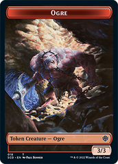 Ogre // Zombie Double-Sided Token [Starter Commander Decks] | Rock City Comics