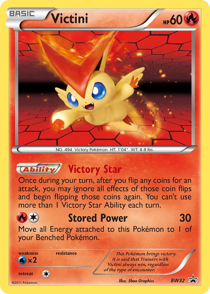 Victini (BW32) [Black & White: Black Star Promos] | Rock City Comics