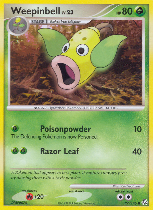 Weepinbell (127/146) [Diamond & Pearl: Legends Awakened] | Rock City Comics