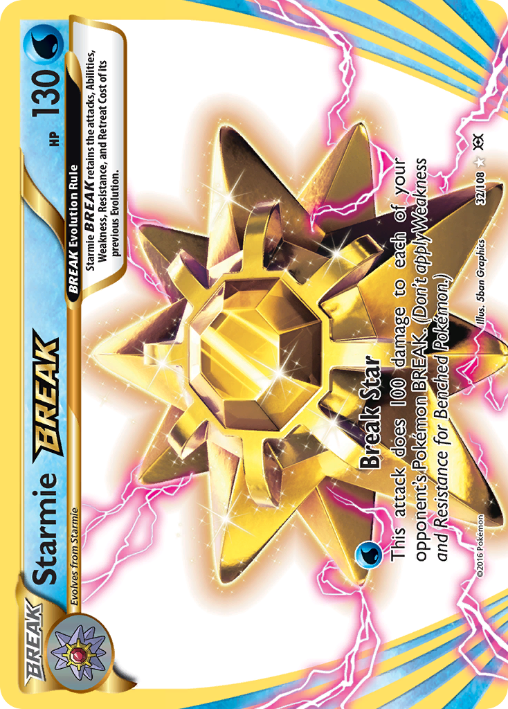 Starmie BREAK (32/108) [XY: Evolutions] | Rock City Comics