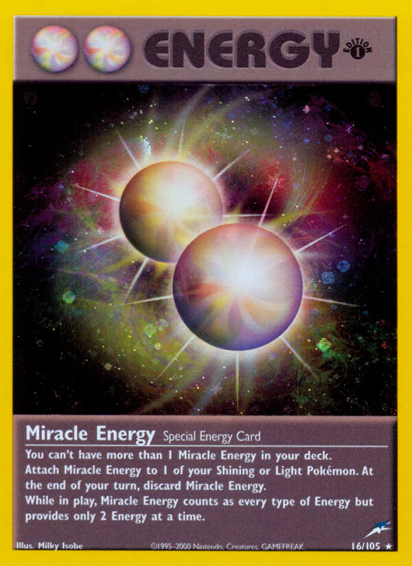 Miracle Energy (16/105) [Neo Destiny 1st Edition] | Rock City Comics