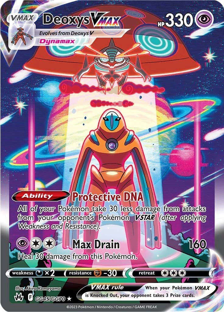 Deoxys VMAX (GG45/GG70) [Sword & Shield: Crown Zenith] | Rock City Comics