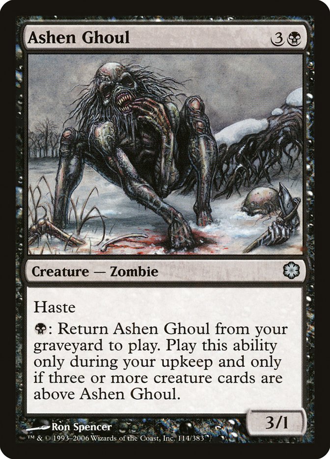 Ashen Ghoul [Coldsnap Theme Decks] | Rock City Comics