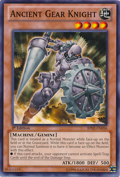 Ancient Gear Knight [BP02-EN056] Common | Rock City Comics