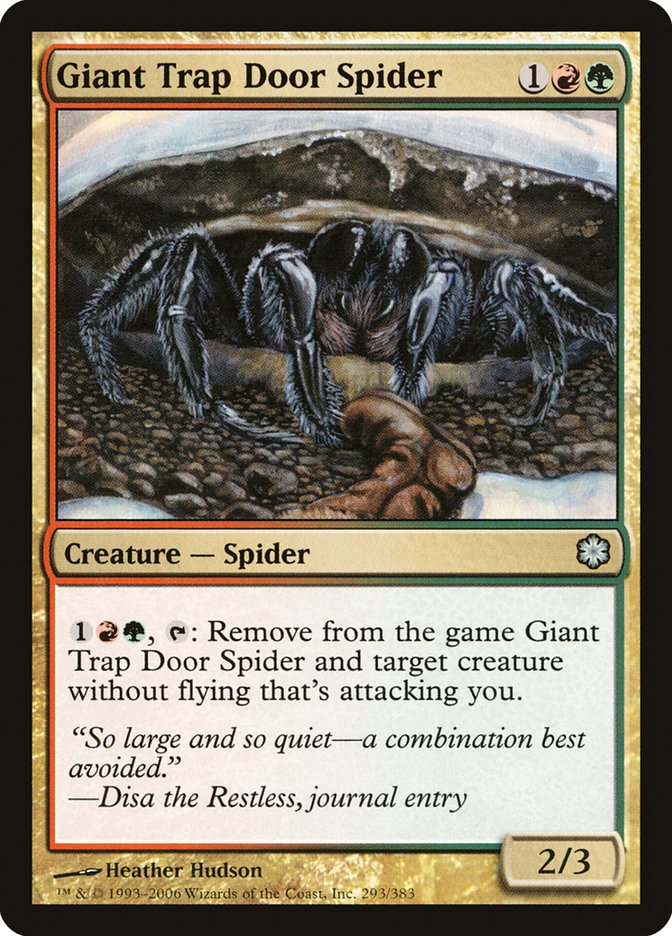 Giant Trap Door Spider [Coldsnap Theme Decks] | Rock City Comics