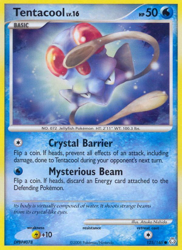 Tentacool (125/146) [Diamond & Pearl: Legends Awakened] | Rock City Comics