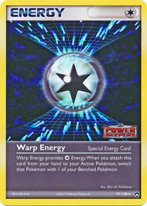 Warp Energy (91/108) (Stamped) [EX: Power Keepers] | Rock City Comics