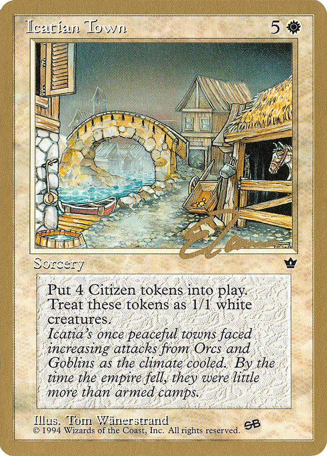 Icatian Town (Eric Tam) (SB) [Pro Tour Collector Set] | Rock City Comics