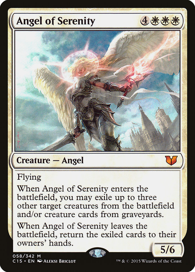 Angel of Serenity [Commander 2015] | Rock City Comics