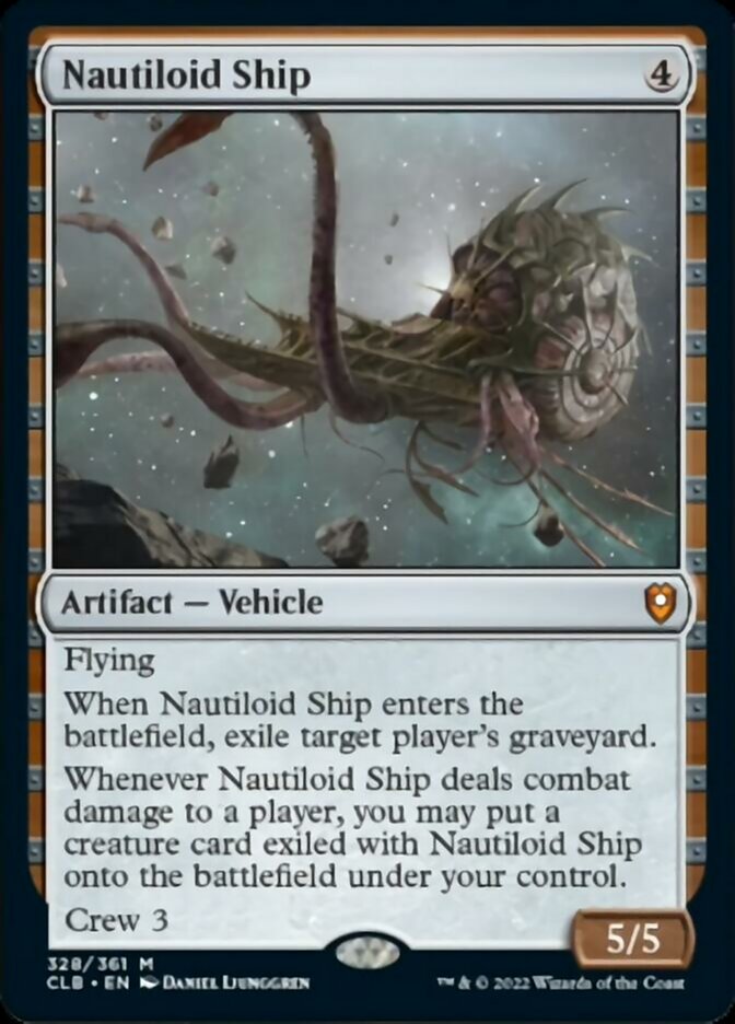 Nautiloid Ship [Commander Legends: Battle for Baldur's Gate] | Rock City Comics