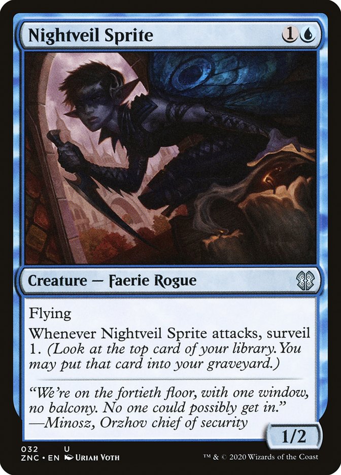 Nightveil Sprite [Zendikar Rising Commander] | Rock City Comics