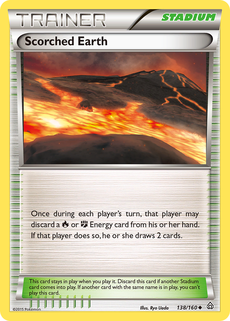 Scorched Earth (138/160) [XY: Primal Clash] | Rock City Comics