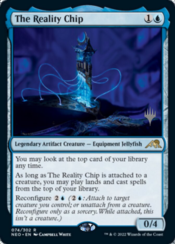 The Reality Chip (Promo Pack) [Kamigawa: Neon Dynasty Promos] | Rock City Comics