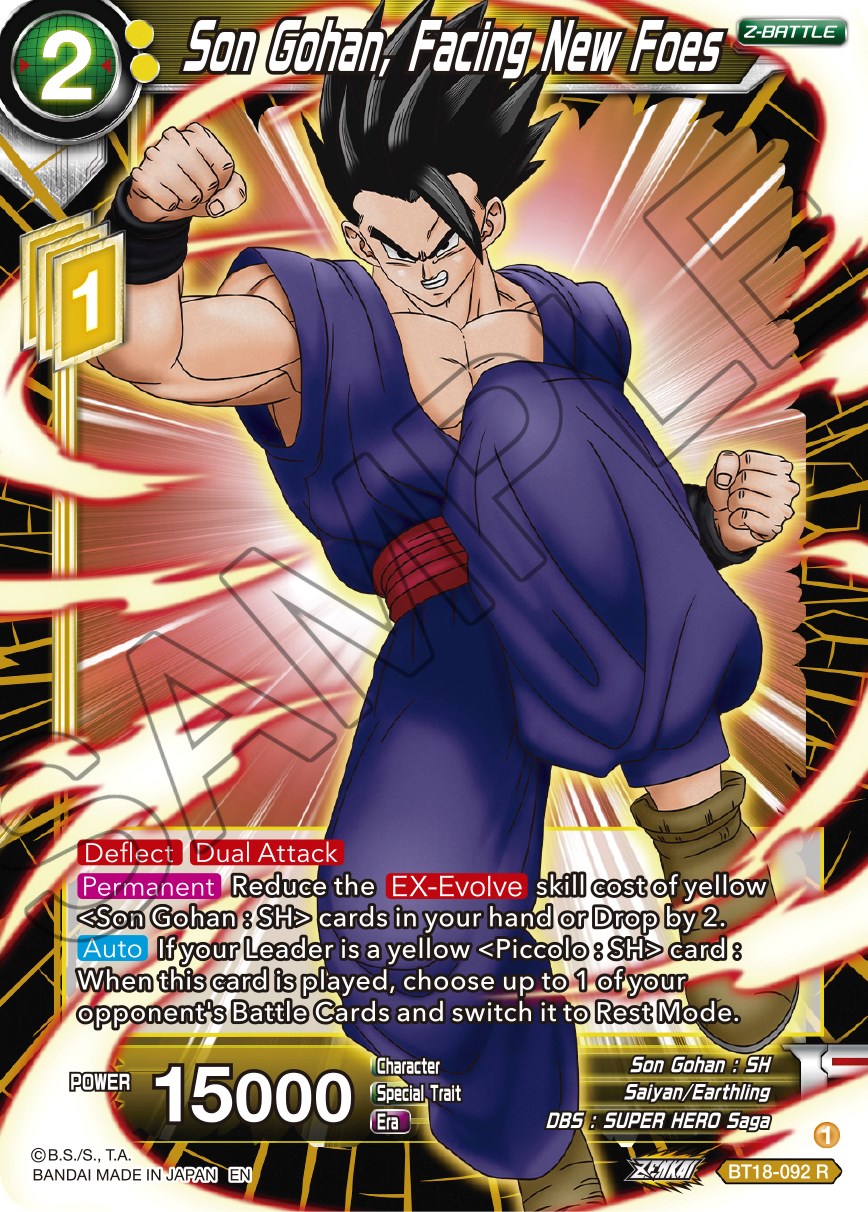 Son Gohan, Facing New Foes (BT18-092) [Dawn of the Z-Legends] | Rock City Comics