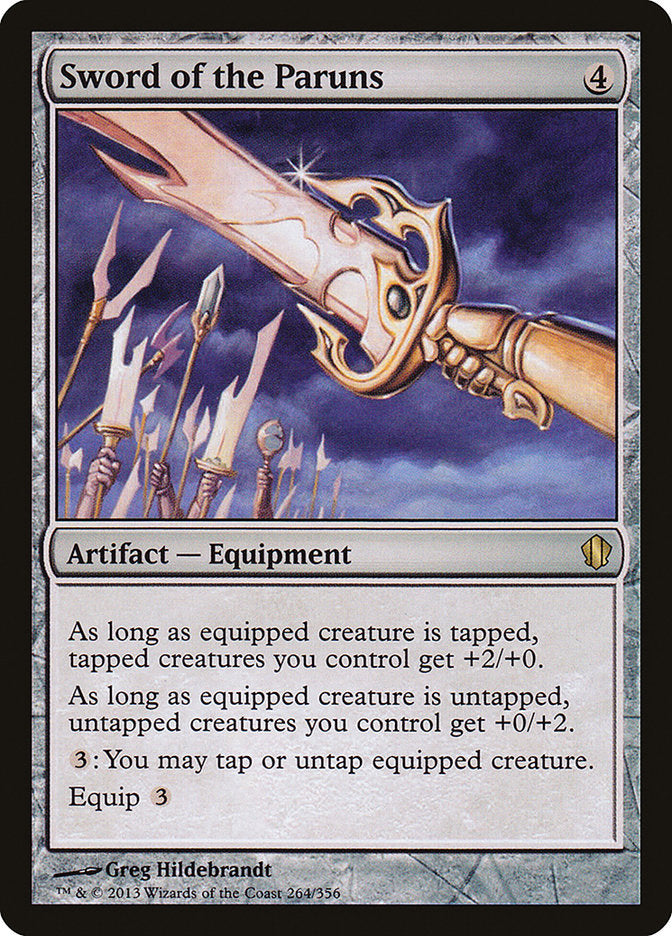 Sword of the Paruns [Commander 2013] | Rock City Comics