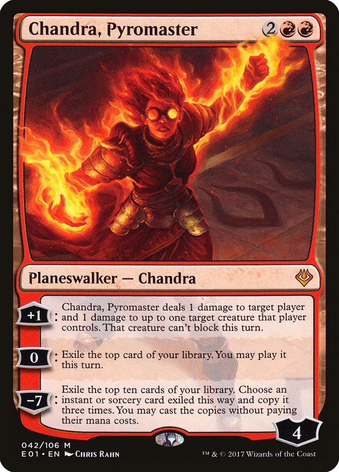 Chandra, Pyromaster [Archenemy: Nicol Bolas] | Rock City Comics