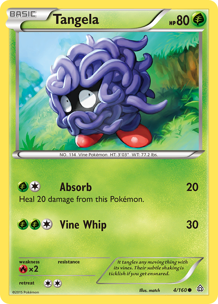 Tangela (4/160) [XY: Primal Clash] | Rock City Comics