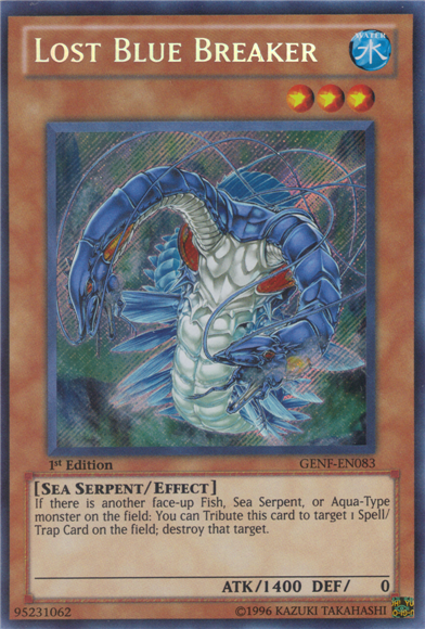 Lost Blue Breaker [GENF-EN083] Secret Rare | Rock City Comics