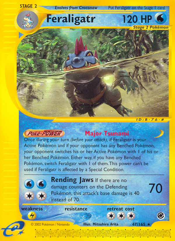 Feraligatr (47/165) [Expedition: Base Set] | Rock City Comics