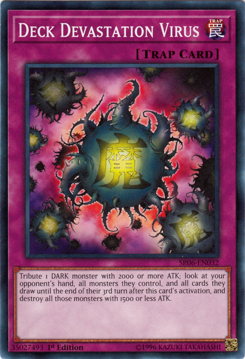 Deck Devastation Virus [SR06-EN032] Common | Rock City Comics