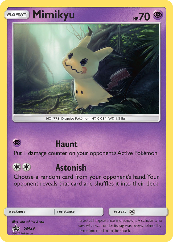 Mimikyu (SM29) [Sun & Moon: Black Star Promos] | Rock City Comics