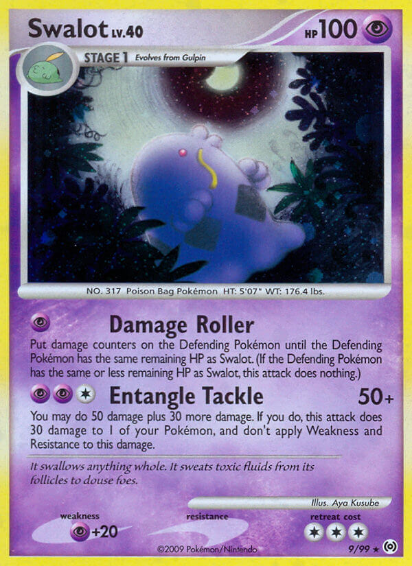 Swalot (9/99) (Theme Deck Exclusive) [Platinum: Arceus] | Rock City Comics