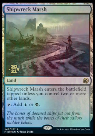 Shipwreck Marsh [Innistrad: Midnight Hunt Prerelease Promos] | Rock City Comics