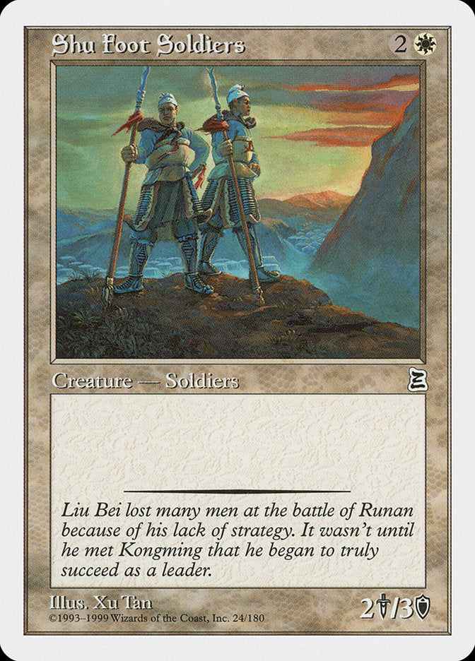 Shu Foot Soldiers [Portal Three Kingdoms] | Rock City Comics