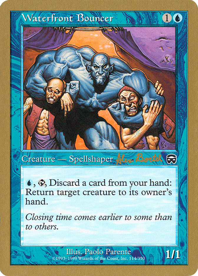 Waterfront Bouncer (Alex Borteh) [World Championship Decks 2001] | Rock City Comics