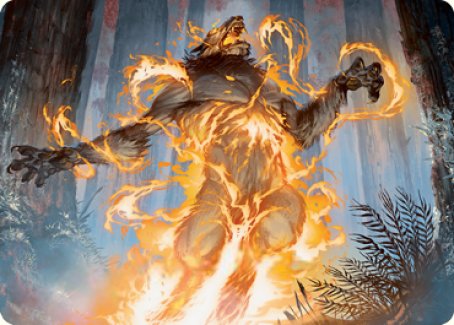Burn the Accursed Art Card [Innistrad: Midnight Hunt Art Series] | Rock City Comics