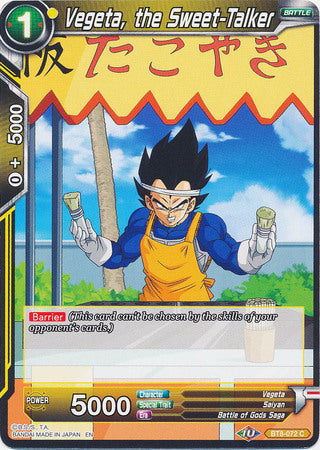 Vegeta, the Sweet-Talker [BT8-072] | Rock City Comics