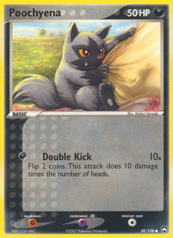 Poochyena (58/108) [EX: Power Keepers] | Rock City Comics