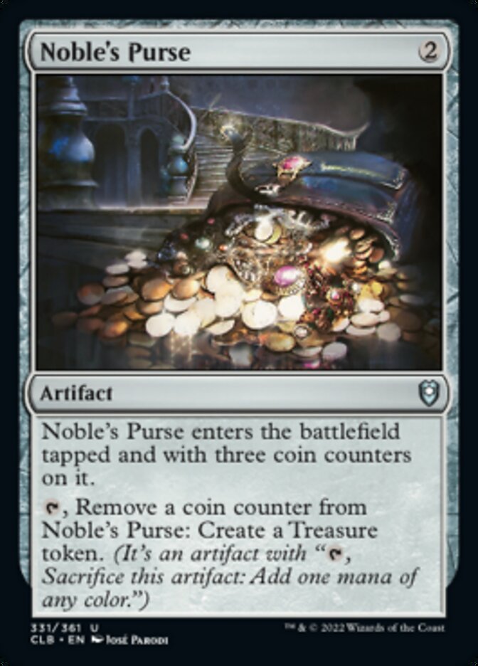 Noble's Purse [Commander Legends: Battle for Baldur's Gate] | Rock City Comics