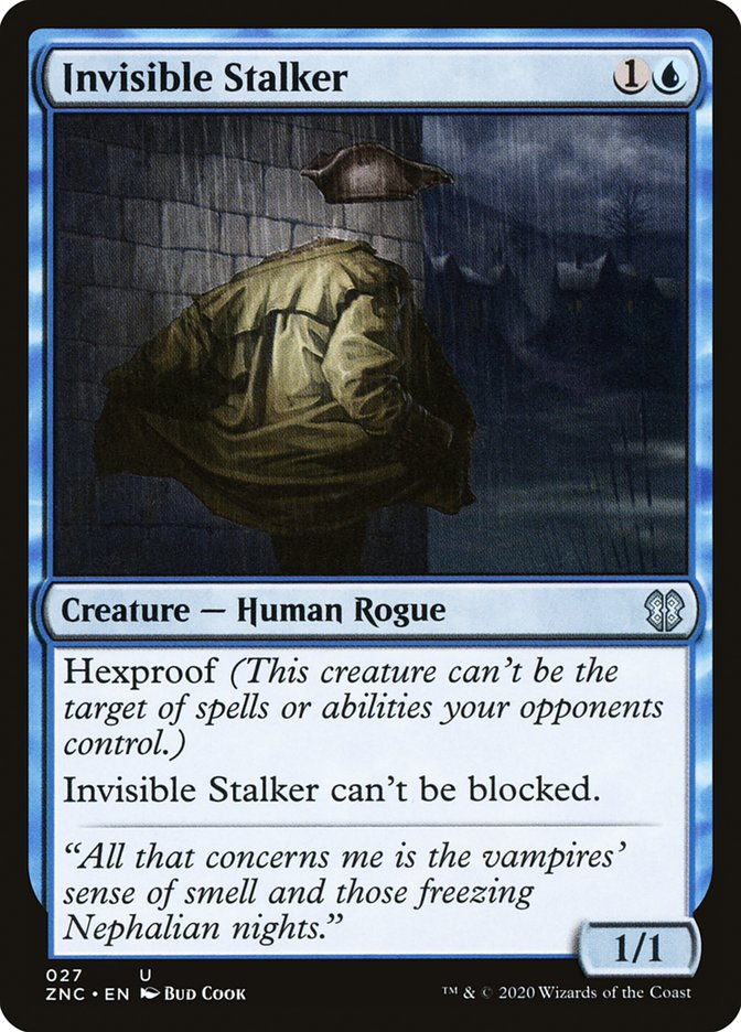 Invisible Stalker [Zendikar Rising Commander] | Rock City Comics