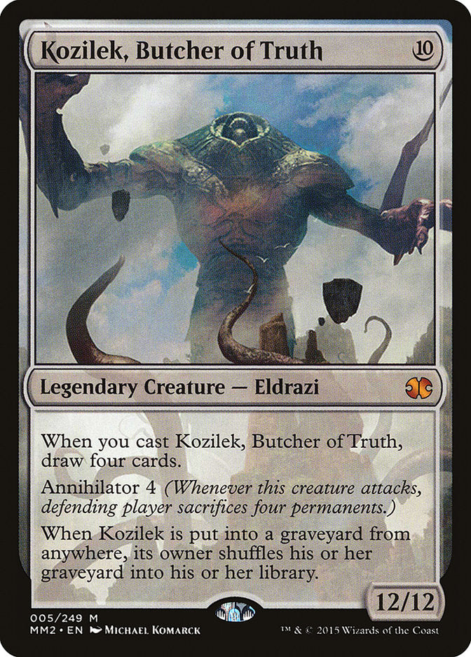 Kozilek, Butcher of Truth [Modern Masters 2015] | Rock City Comics