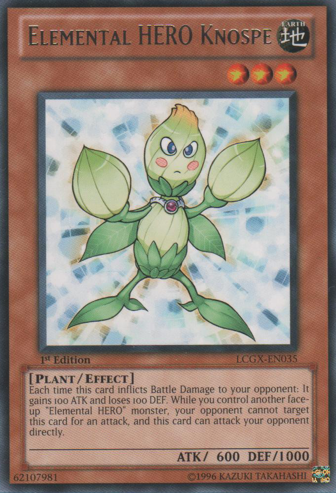 Elemental HERO Knospe [LCGX-EN035] Rare | Rock City Comics