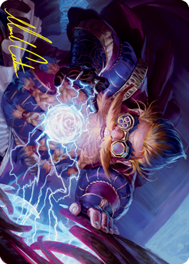 Storm-Kiln Artist Art Card (Gold-Stamped Signature) [Strixhaven: School of Mages Art Series] | Rock City Comics