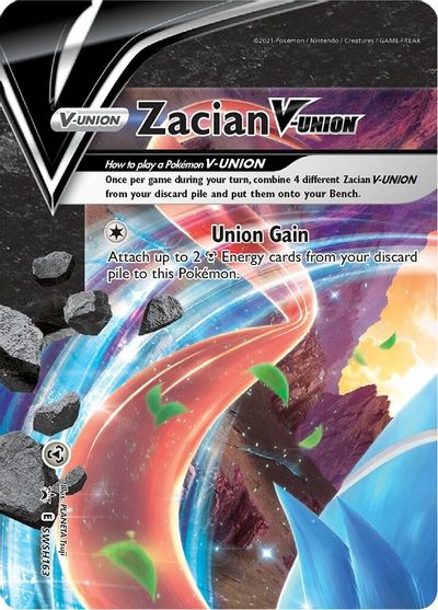 Zacian V-Union (SWSH163) [Sword & Shield: Black Star Promos] | Rock City Comics