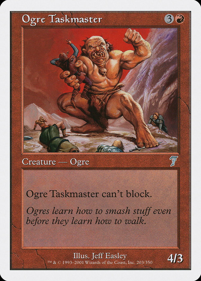 Ogre Taskmaster [Seventh Edition] | Rock City Comics