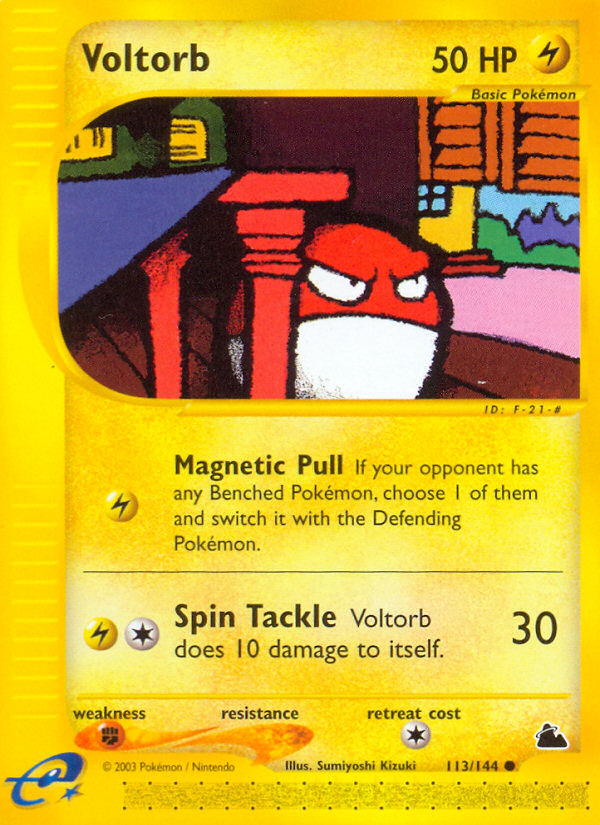 Voltorb (113/144) [Skyridge] | Rock City Comics