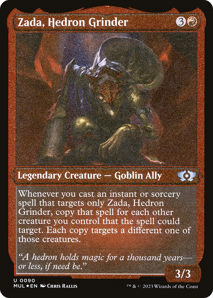 Zada, Hedron Grinder (Foil Etched) [Multiverse Legends] | Rock City Comics