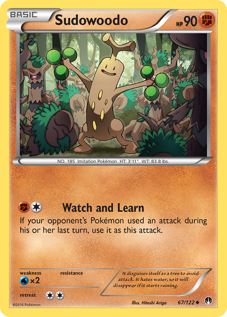 Sudowoodo (67/122) [XY: BREAKpoint] | Rock City Comics